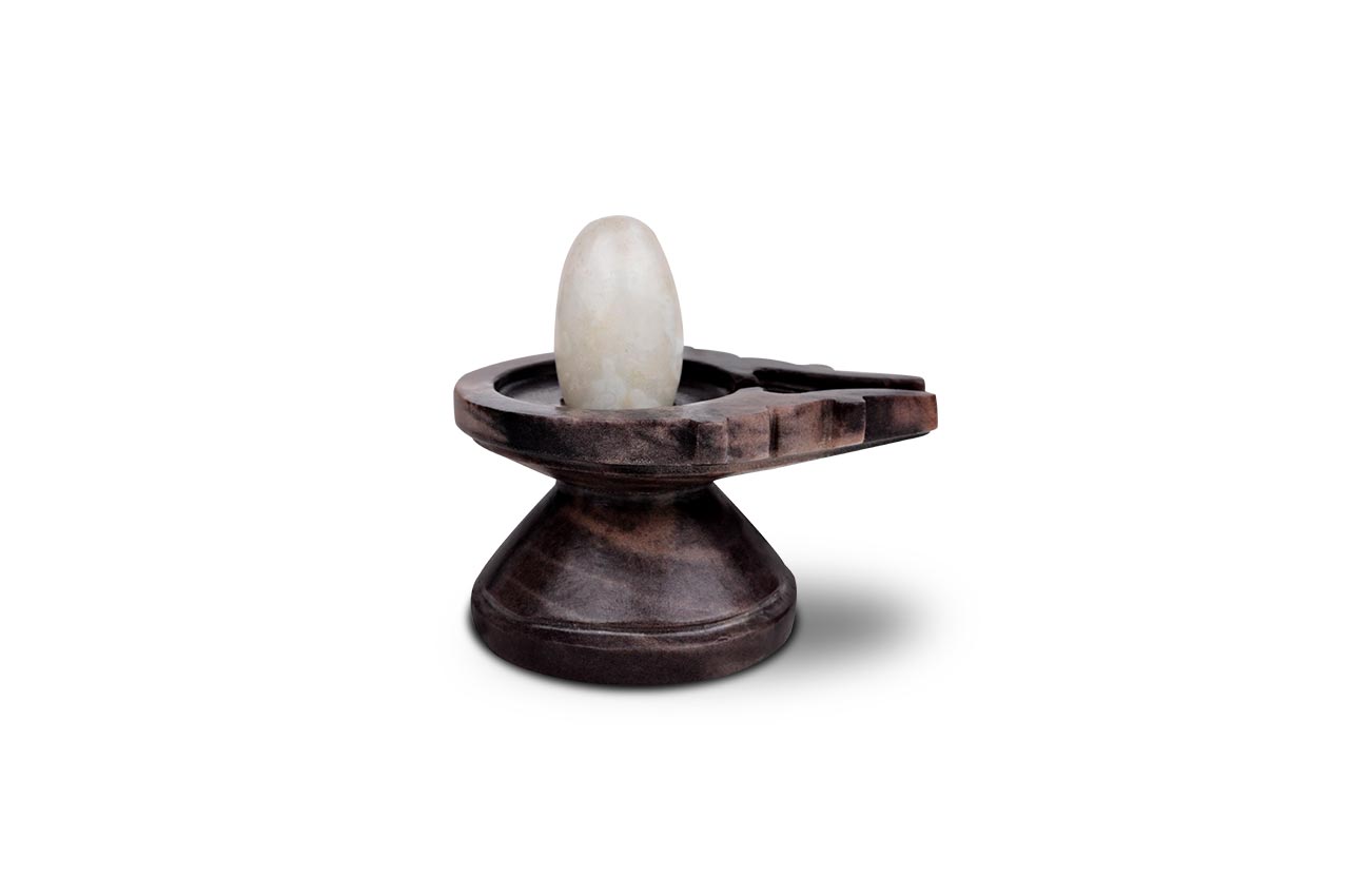 Bana Lingam with Stone Yoni Base CCXVI