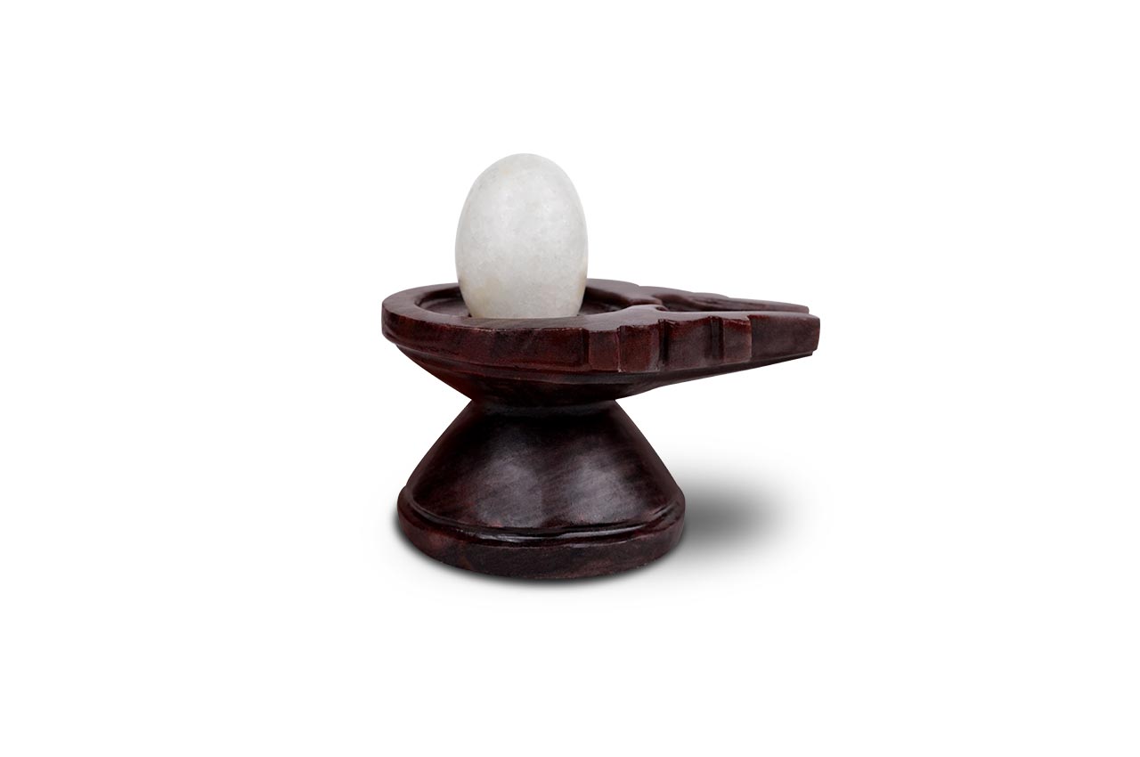 Bana Lingam with Stone Yoni Base CCXVII