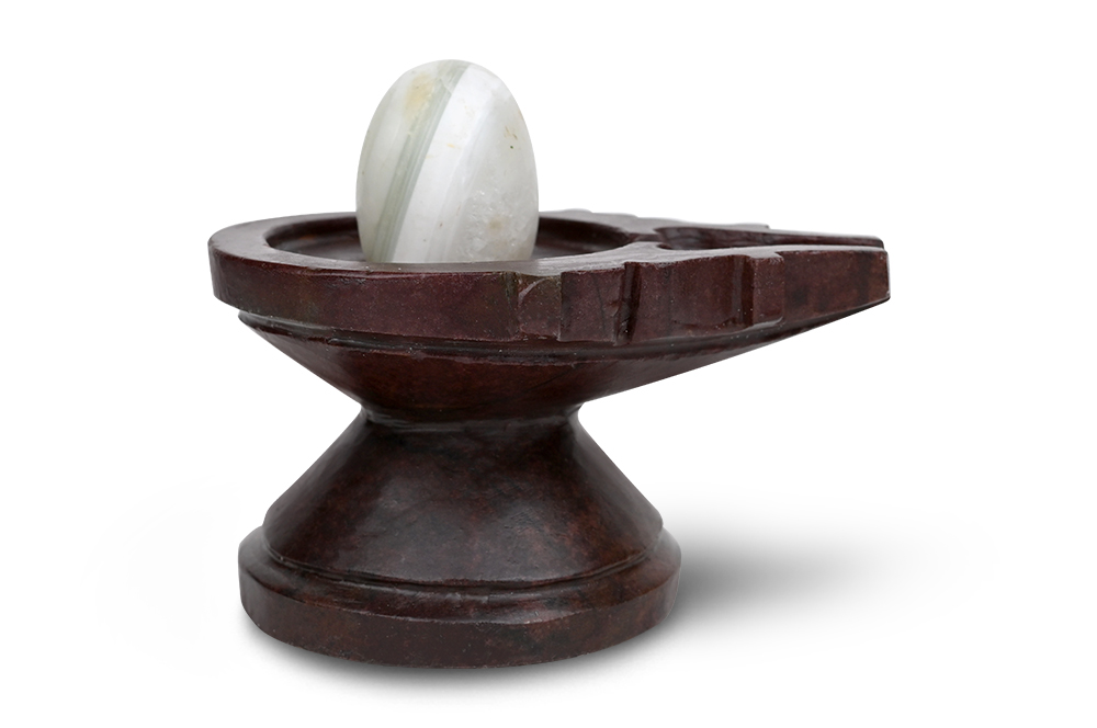 Banalingam with Stone Yoni Base CCXXXIX