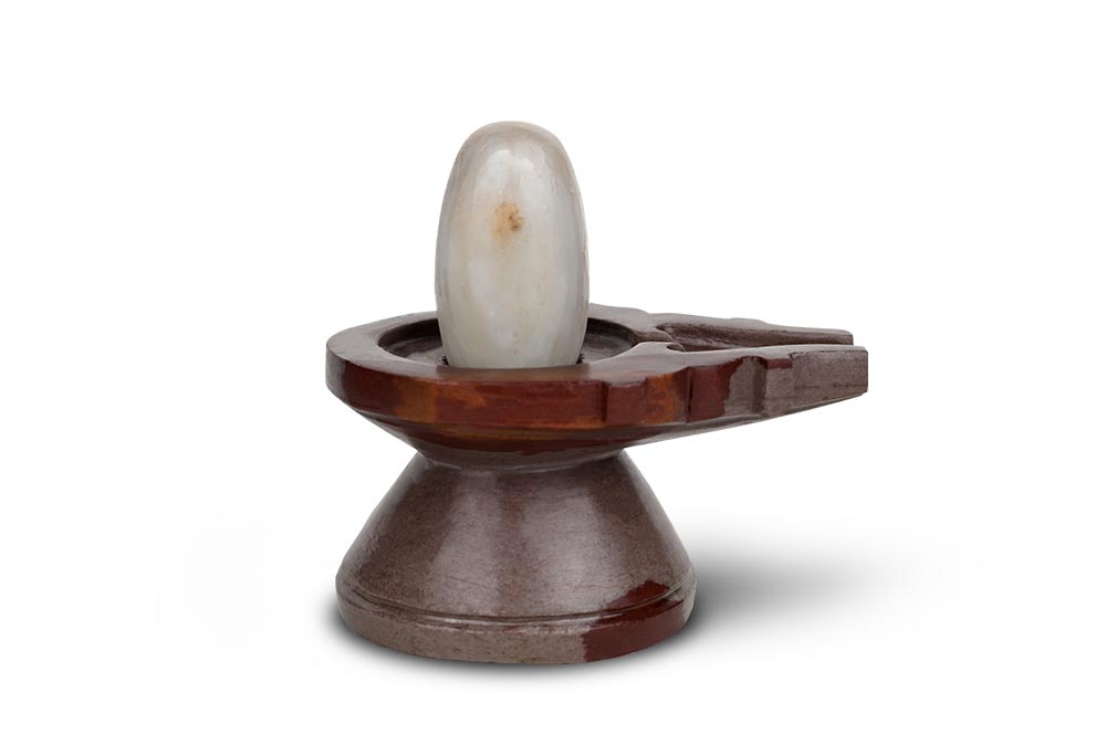 Bana Lingam with Stone Yoni Base CCXXII