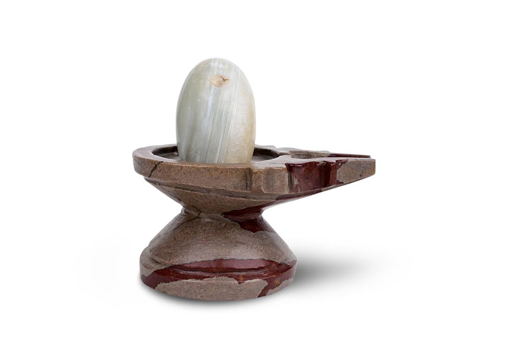 Banalingam with Stone Yoni Base CCXLVI