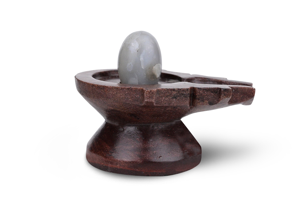 Banalingam with Stone Yoni Base CCLII