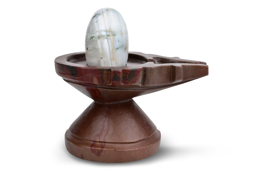 Bana Lingam with Stone Yoni Base CCXXXI