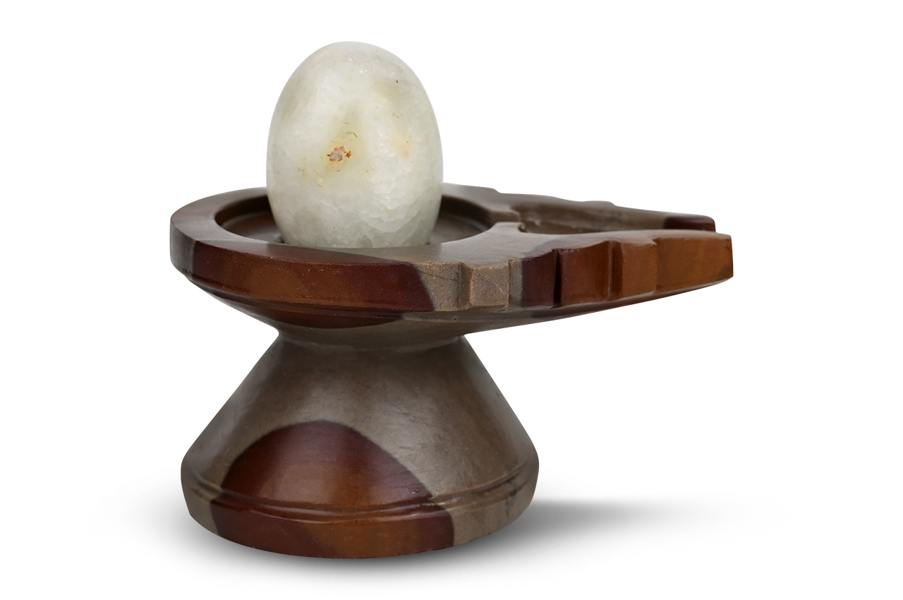Bana Lingam with Stone Yoni Base CCXXXII