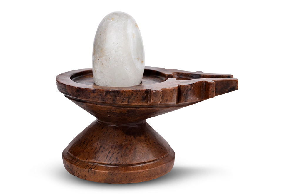 Banalingam with Stone Yoni Base CCLV