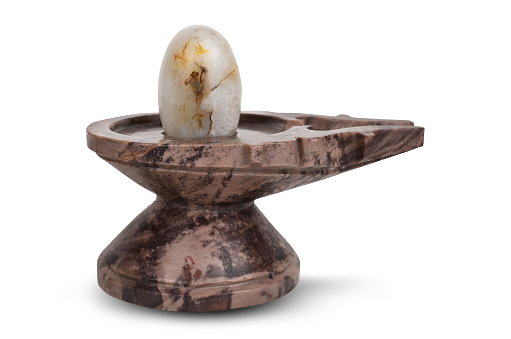 Banalingam with Stone Yoni Base CCLXVII