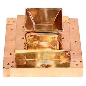 Traditional Vedic Havan Kund (Copper)
