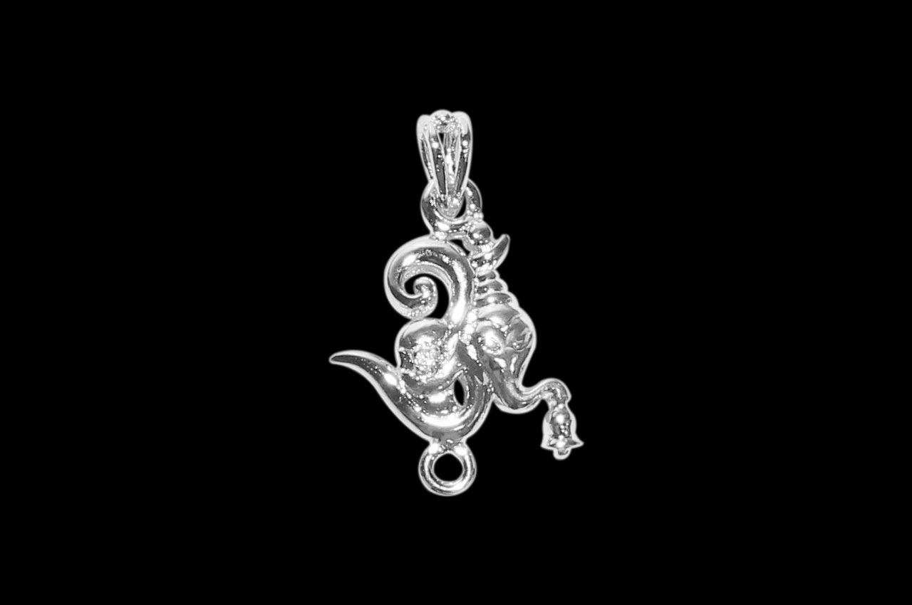 Ganesha Face on Om Design I