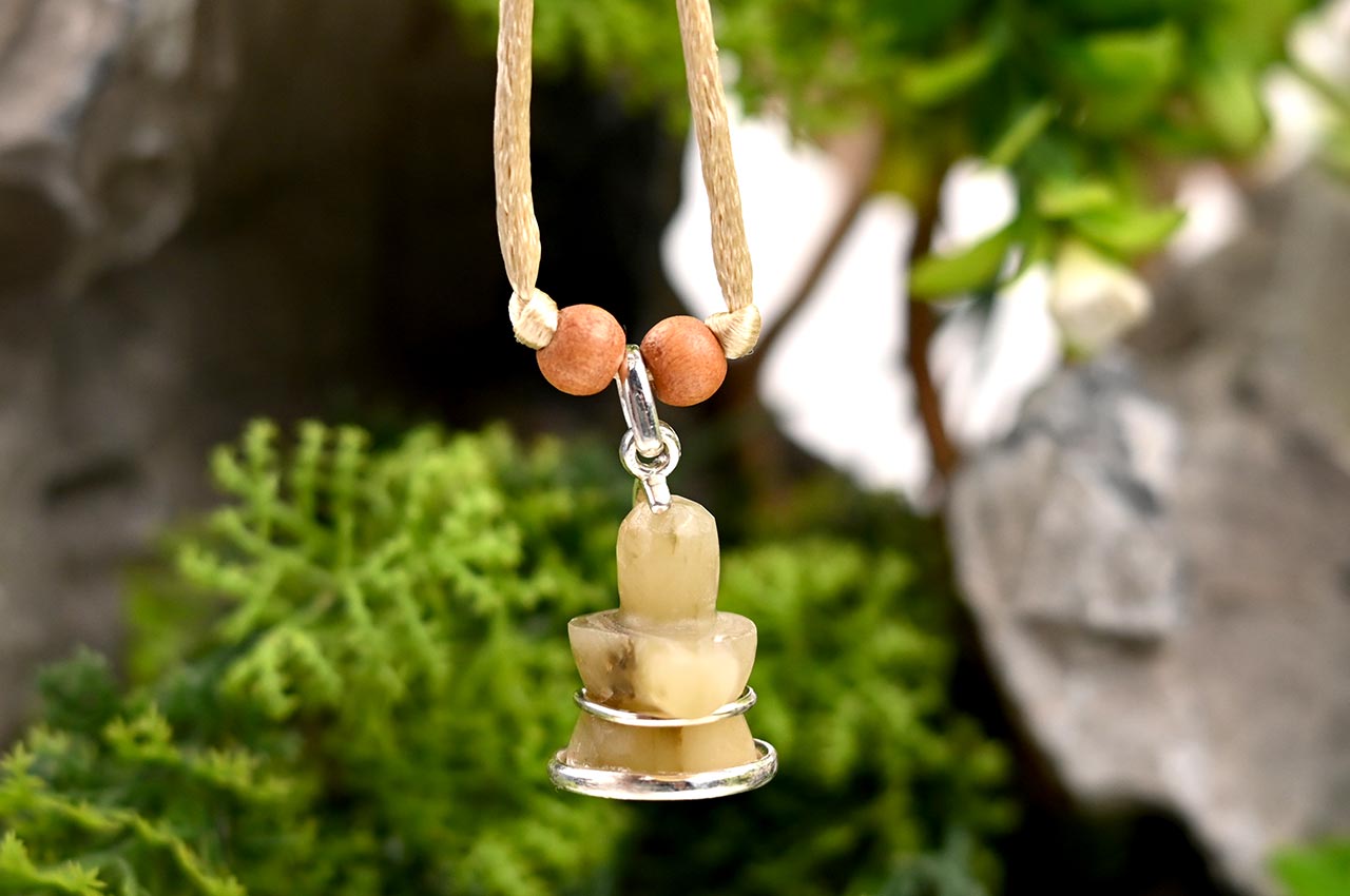 Cat's Eye Shivling Pendant
