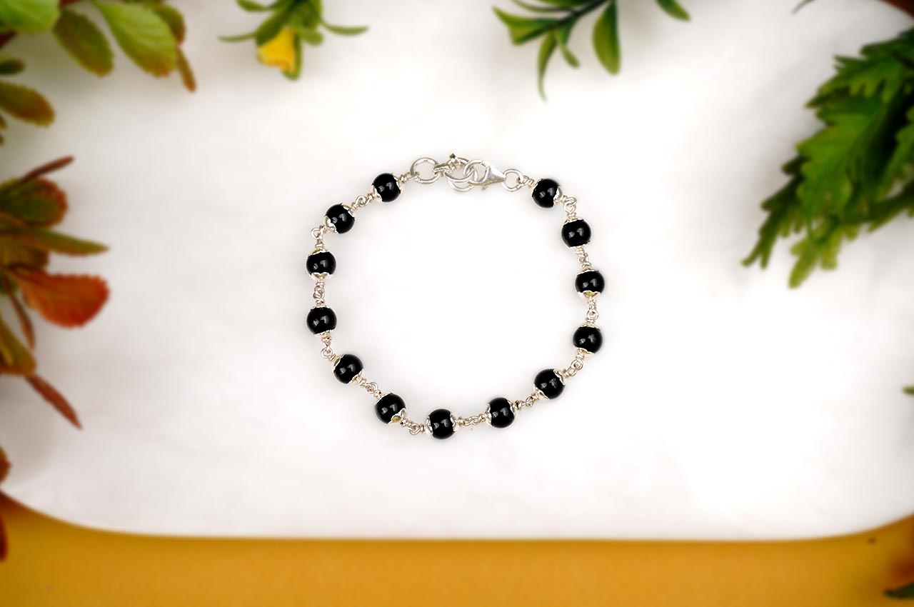 BBT05 Black Tourmaline Bracelet Design (V)