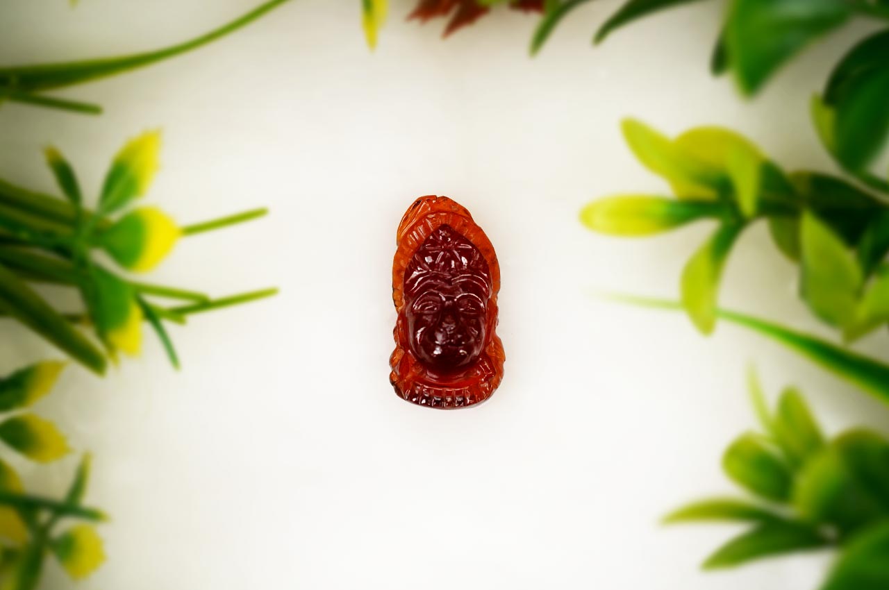 Gomed Hanuman Face 34 carats