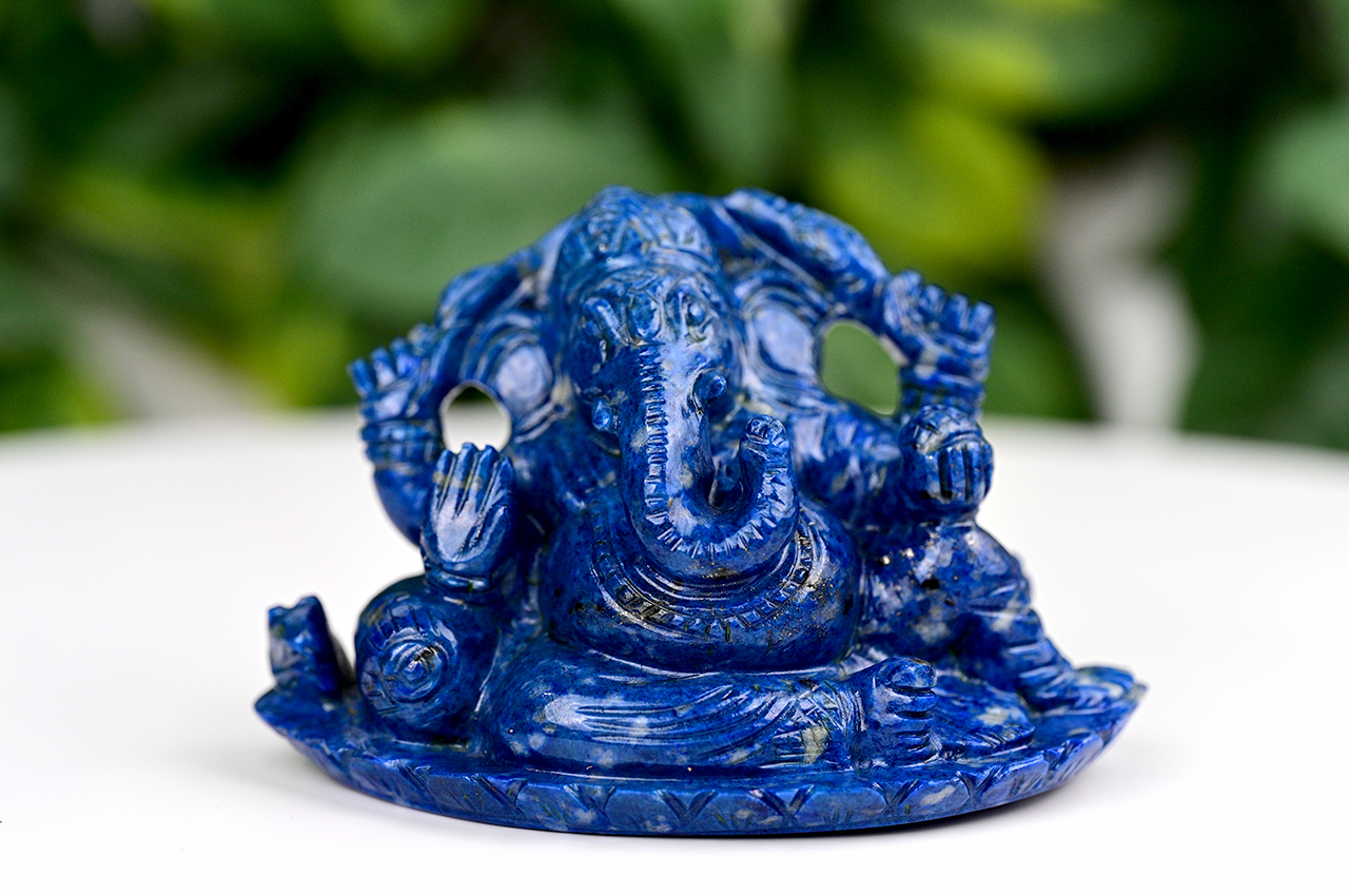 Lapis Lazuli Ganesha - 339 gms