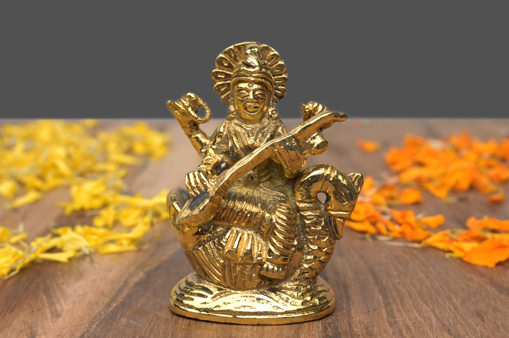 Saraswati on Swan - 302 gms