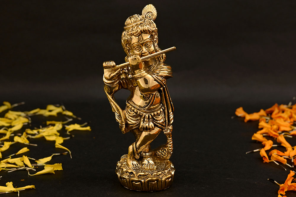 Manmohan Krishna in Brass