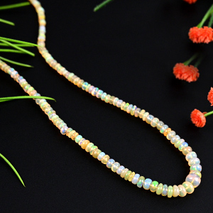 Rainbow Fire Necklace