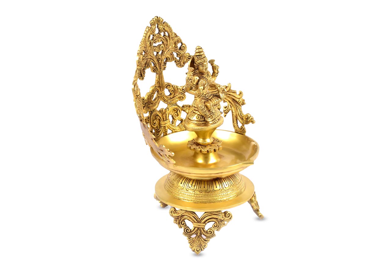 Laxmi Urli  in Brass