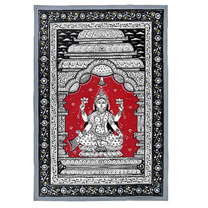 Goddess Lakshmi Pattachitra Painting