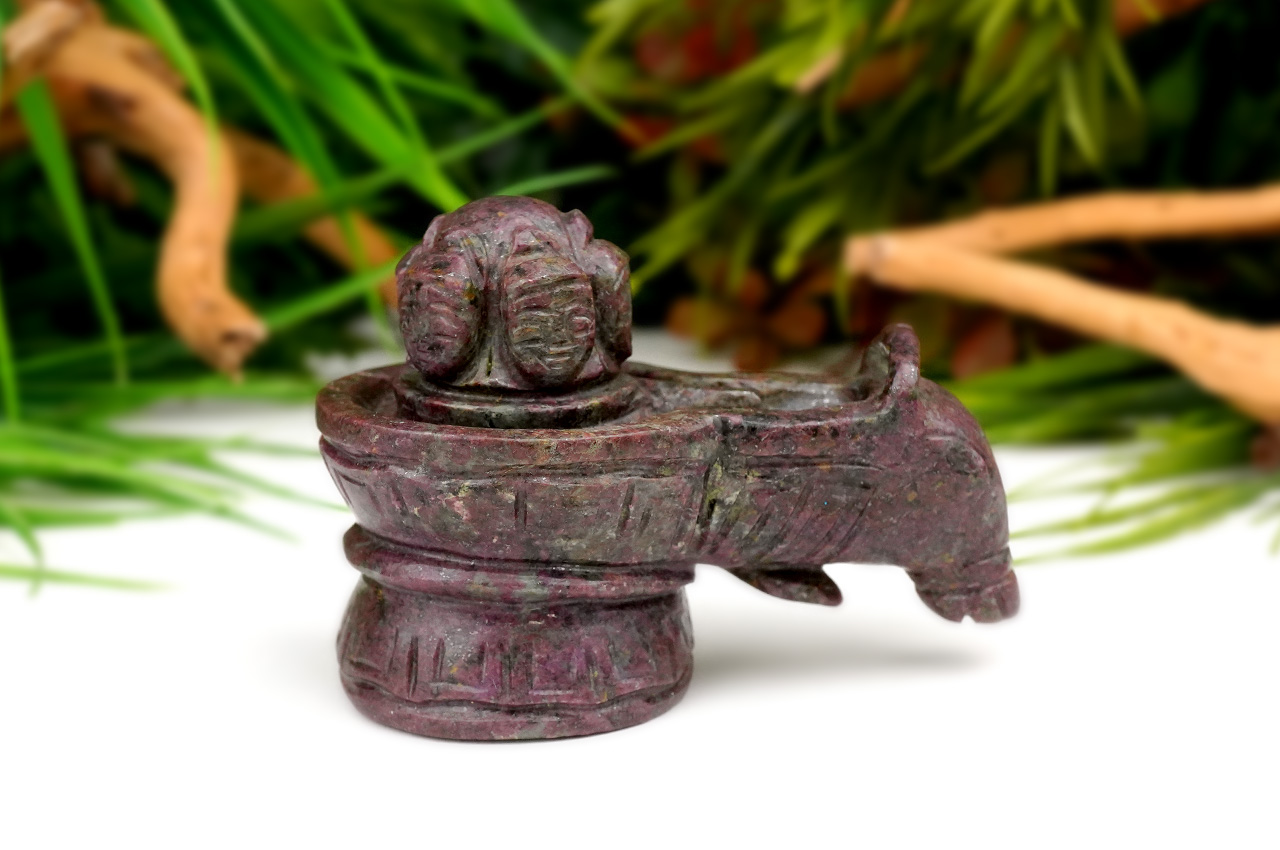 Blessing of Pashupatinath in Ruby 2460 carats