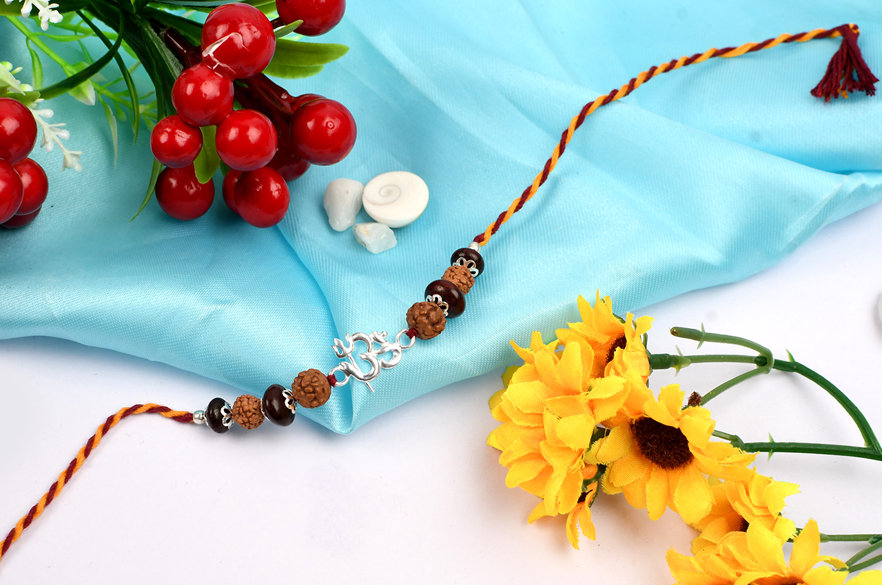 Om Rakhi  with Trishul Design