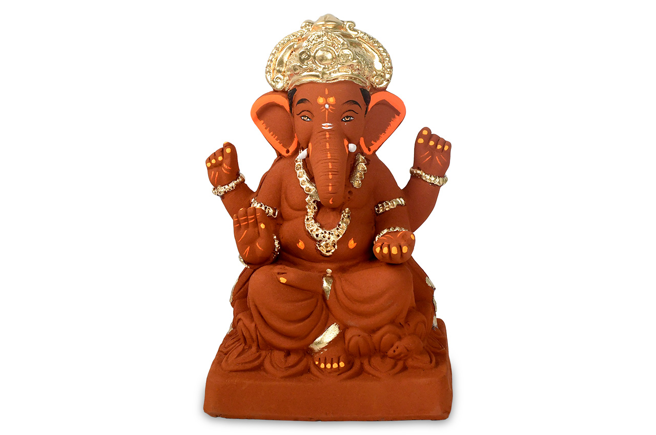 Eco-friendly Tree Ganesha With Puja Kit- I