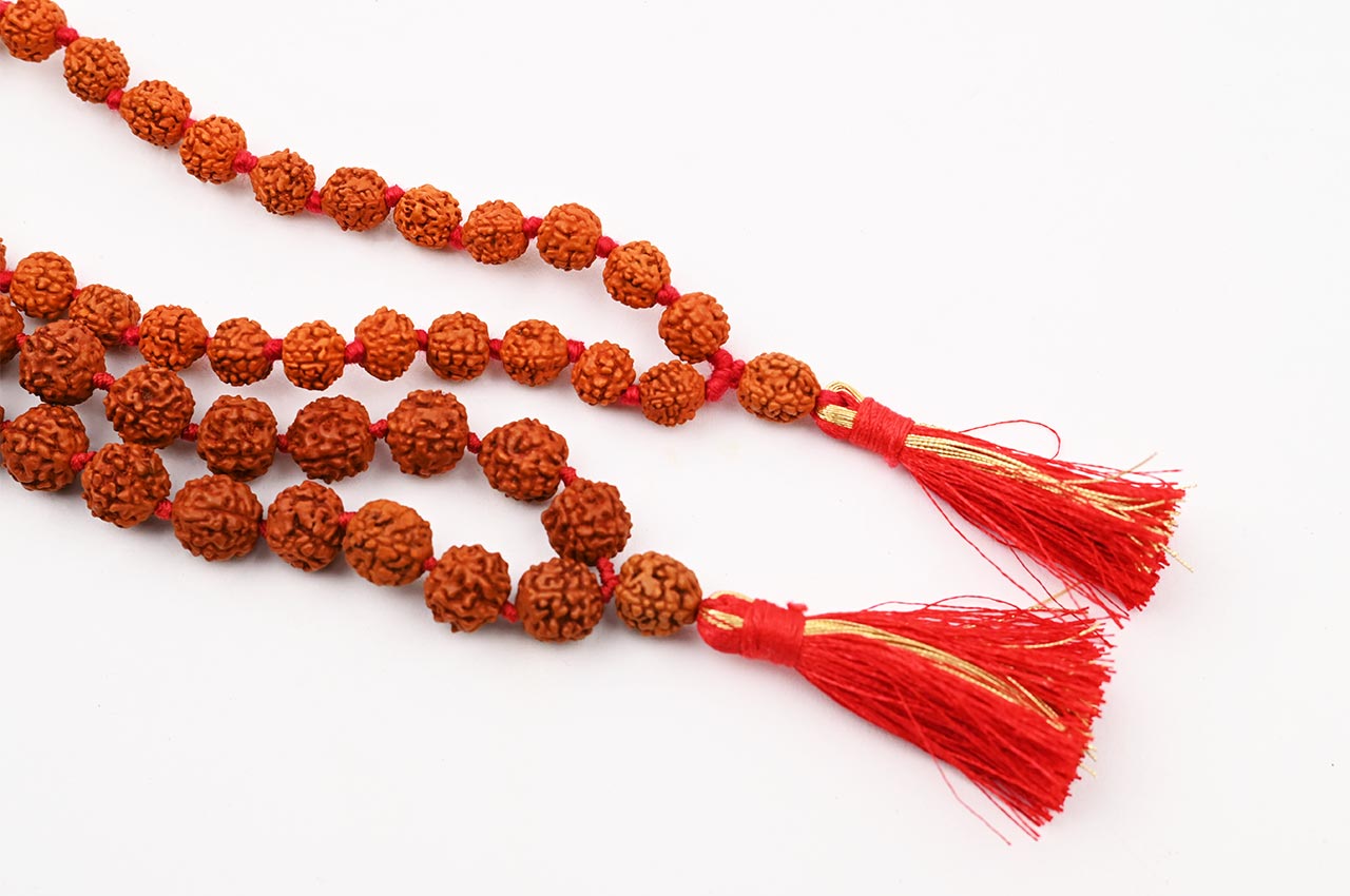 Rudraksha mala Set of 9-8mm