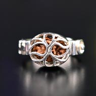 3 Mukhi Rudra Ring
