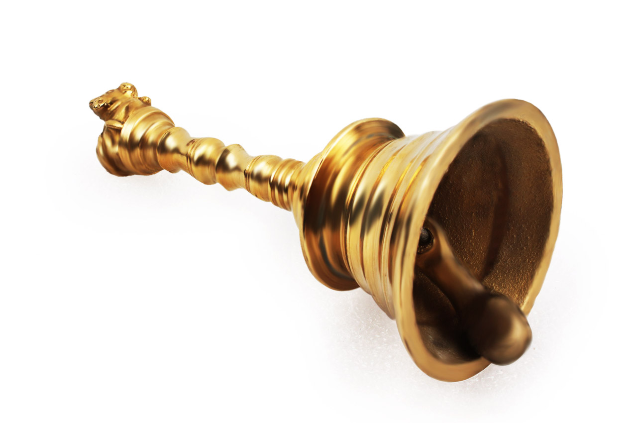 Nandi bell in Brass