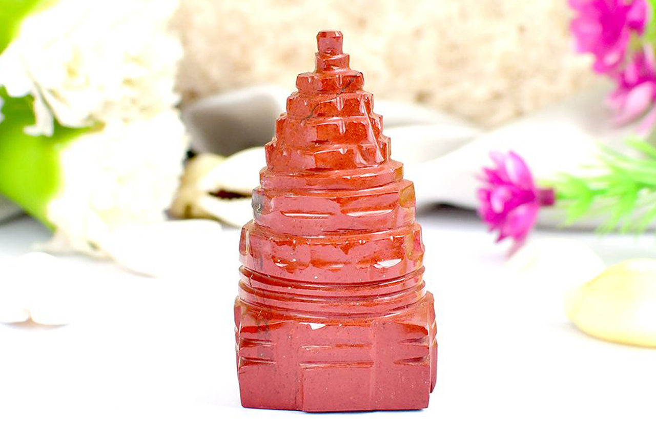 Shree Yantra in Jasper-47 gms