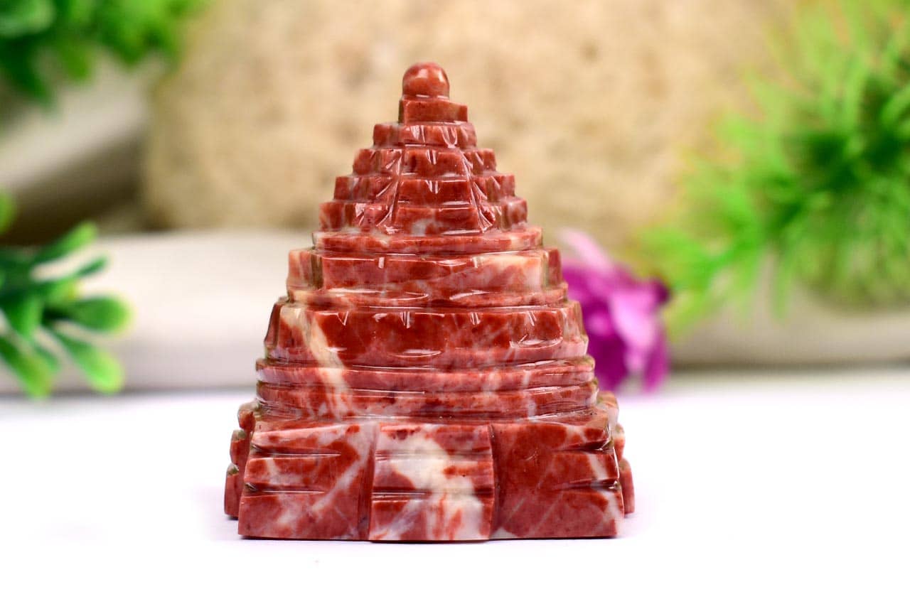 Shree Yantra in Jasper-48 gms