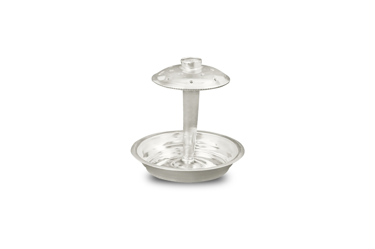 Incense stand in pure silver-Design I