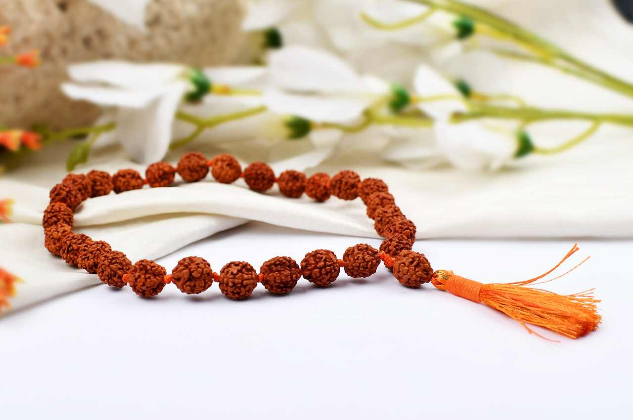 Rudraksha sumarni mala - 10 mm