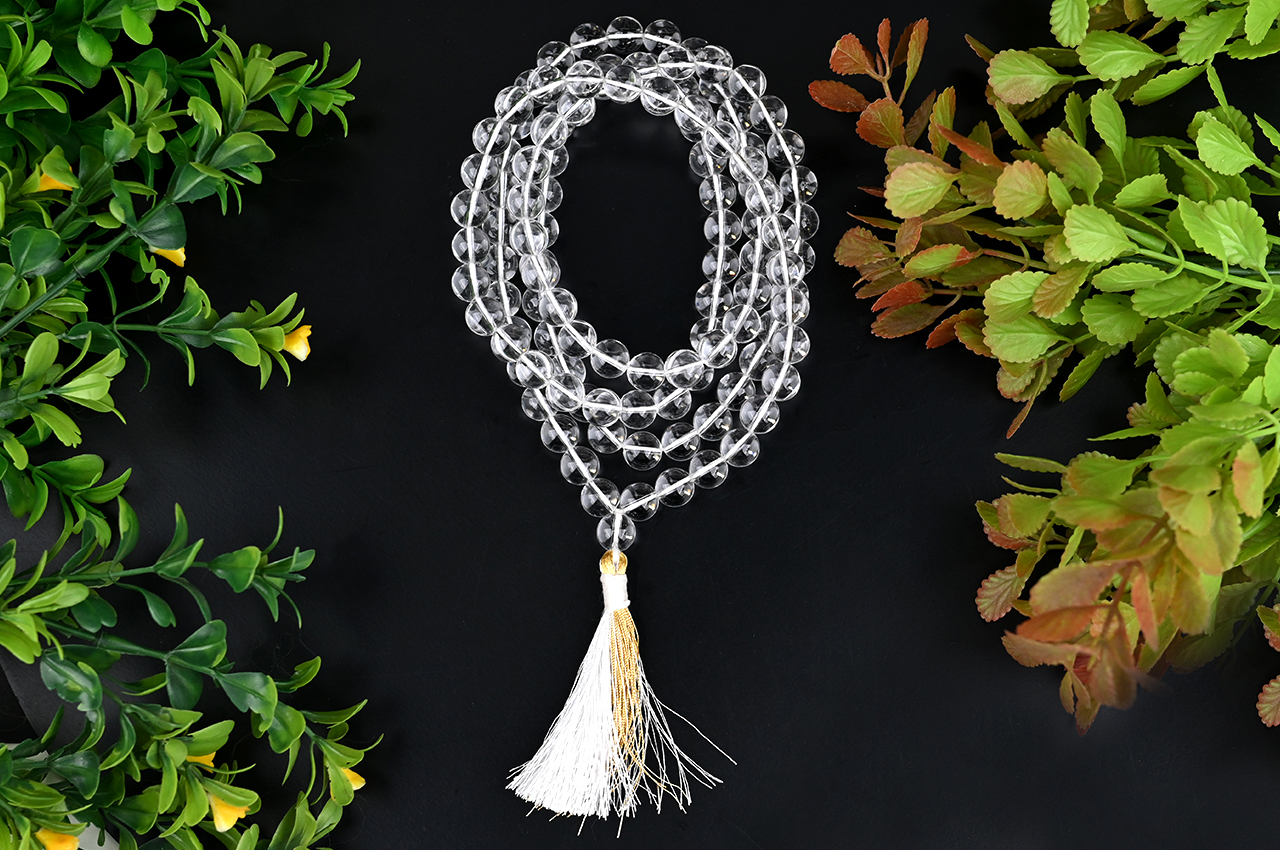 Plain Crystal Mala
