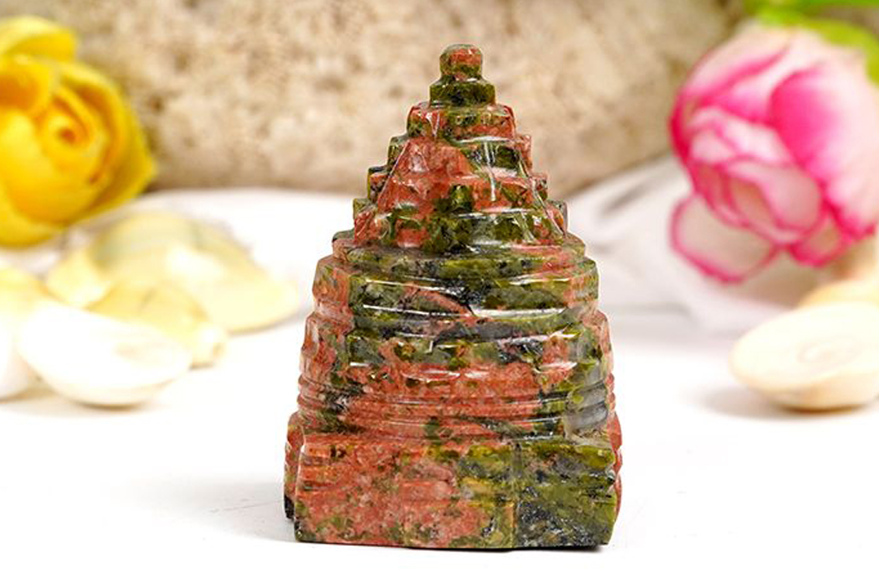 Unakite Shreeyantra-62 gms