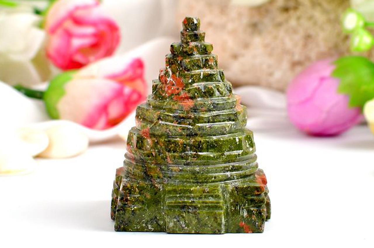 Unakite Shreeyantra-96 gms