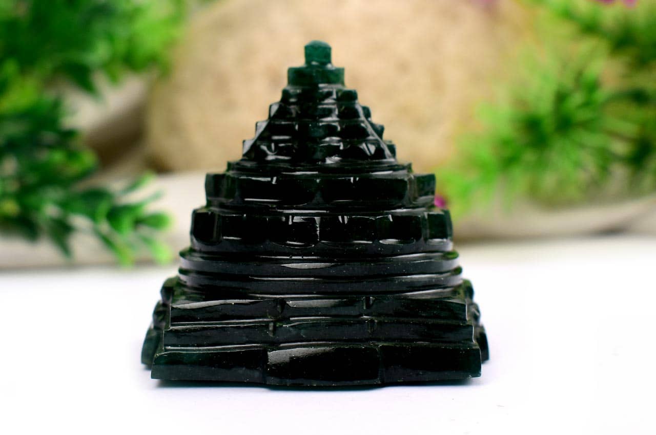 Green Jade Shree Yantra-117 gms