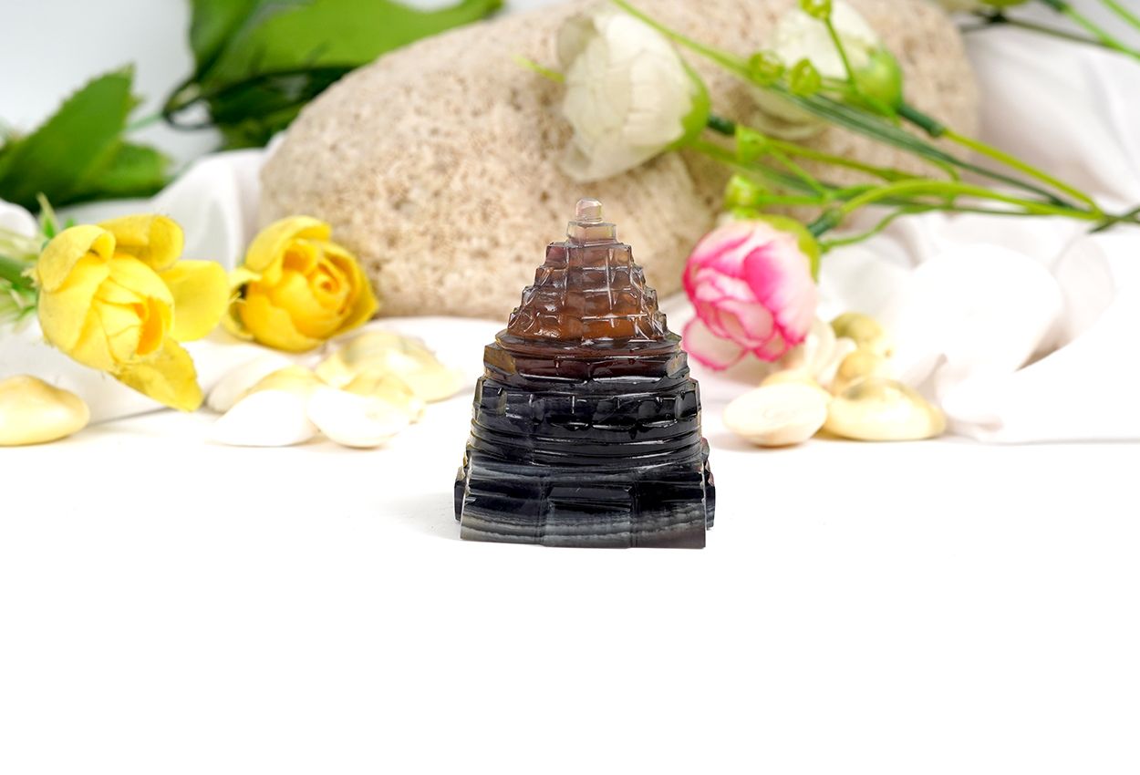 Fluorite Shree Yantra-129 gms