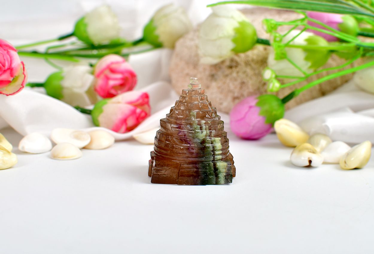 Fluorite Shree Yantra-78 gms