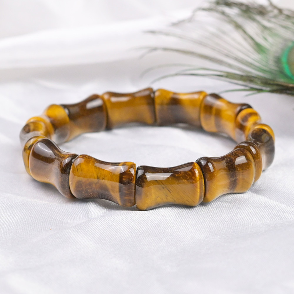Tiger Eye Fancy Beads Bracelet
