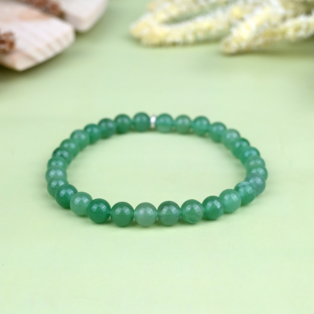 Green Aventurine Bracelet - 6 mm
