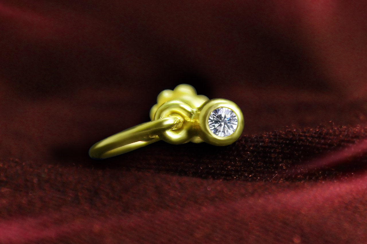 Zircon Earring