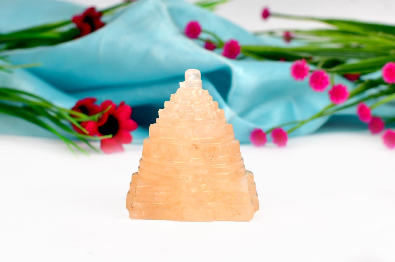 Yellow Jade Shree Yantra-70 gms