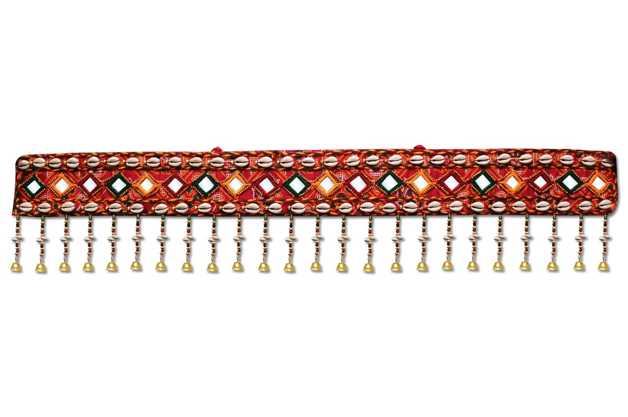ZMT02 raditional Sea Shell Bandarwar with Mirror Design
