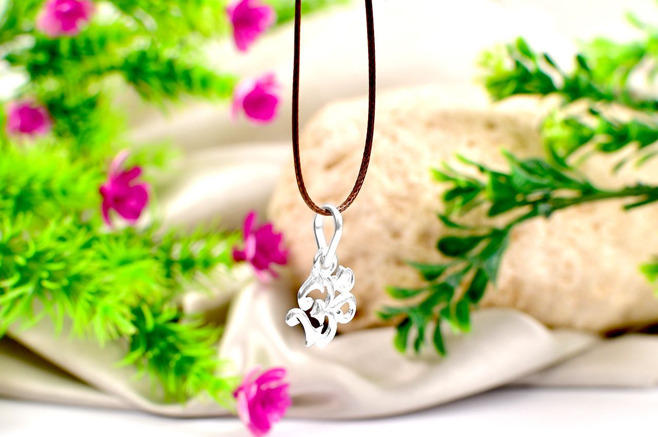 OM Locket in Pure Silver XXVII