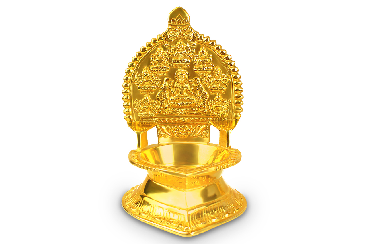 Padma Laxmi Diya in brass
