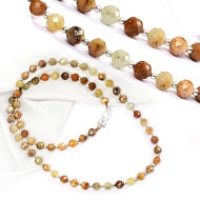 Yellow Sapphire Necklace Mala
