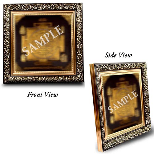 Designer Wooden Frame For Yantra