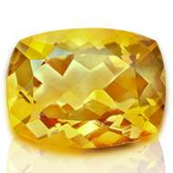 Yellow Citrine - 3 to 4 carats - Cushion