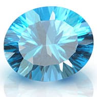 Blue Topaz superfine cutting - 5 to 6 carats
