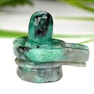 Emerald Shivlinga - 64 carats