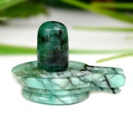 Emerald Shivlinga - 54 carats